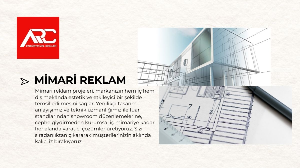 MİMARİ REKLAM BANNER